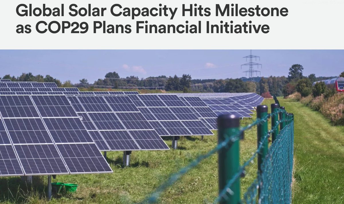 Global solar capacity has reached 2 terawatts, a historic milestone achieved through rapid technological innovation and policy support.

happyeconews.com/global-solar-c…

#happyeconews