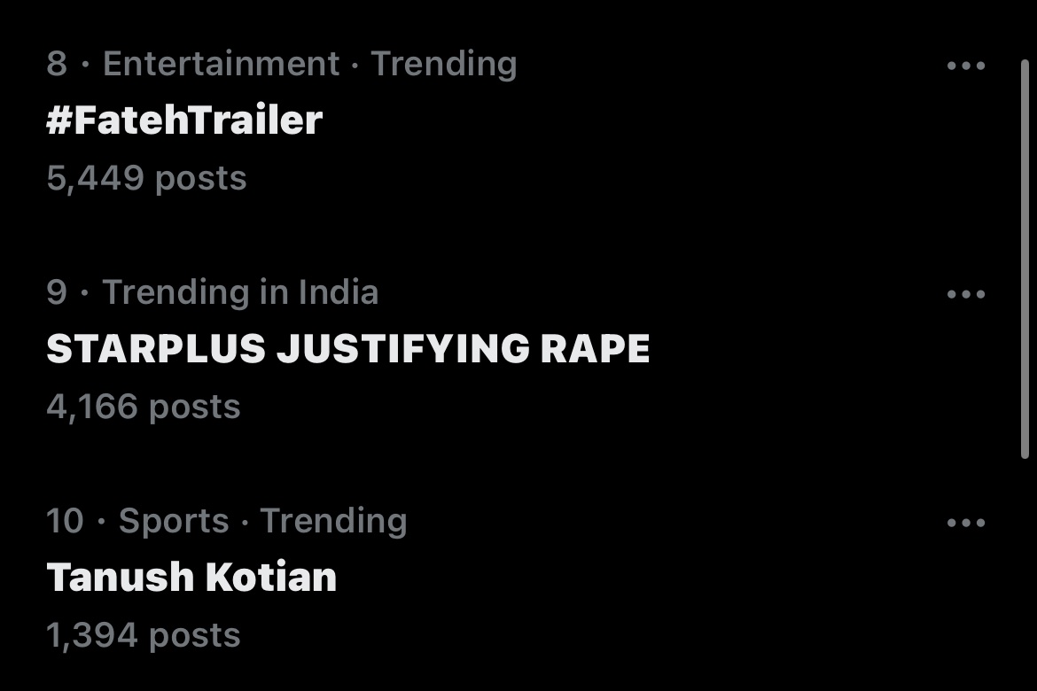 According to an activist &amp; writer the ideal justice of an assault victim is to marry his rapist
🤔🤔
STARPLUS JUSTIFYING RAPE
It's treding.....
🔥