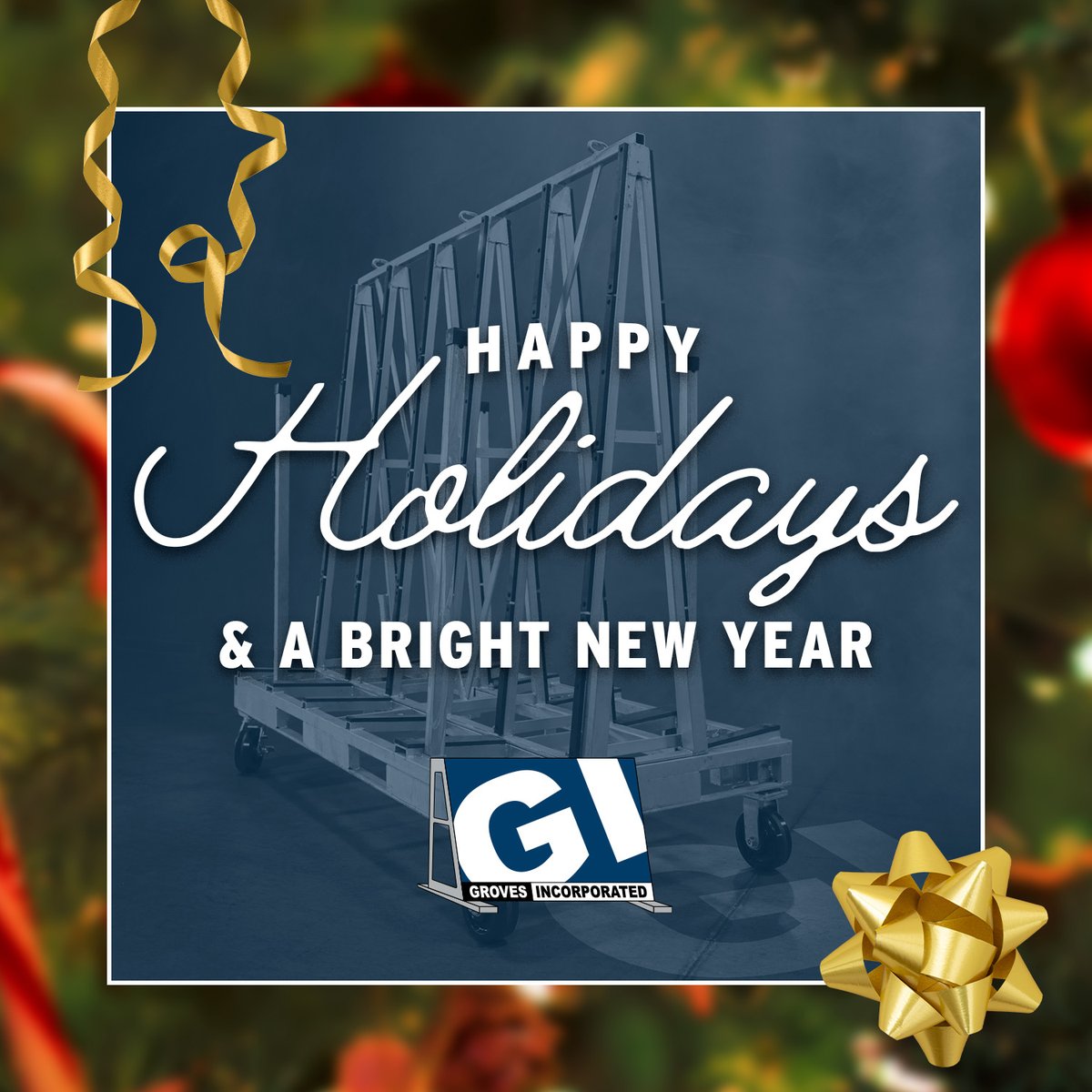 GrovesInc's tweet image. May your holidays be filled with warmth, joy, and the company of those you hold dear. From all of us at Groves, happy holidays and best wishes for a safe and successful 2025!