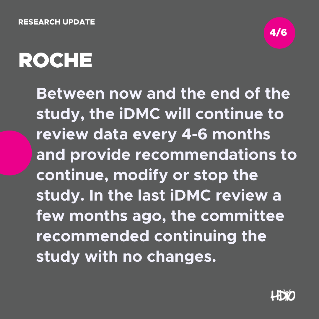 HDYOFeed's tweet photo. RESEARCH UPDATE - In case you missed it, Roche announced late last week that the GENERATION HD2 study had completed recruitment.
What's next? Check out the details or visit HDYO News at https://t.co/pPIJCx504X.
#research #roche #clinicaltrials #hope #hdyo https://t.co/iBDAfE4Uex
