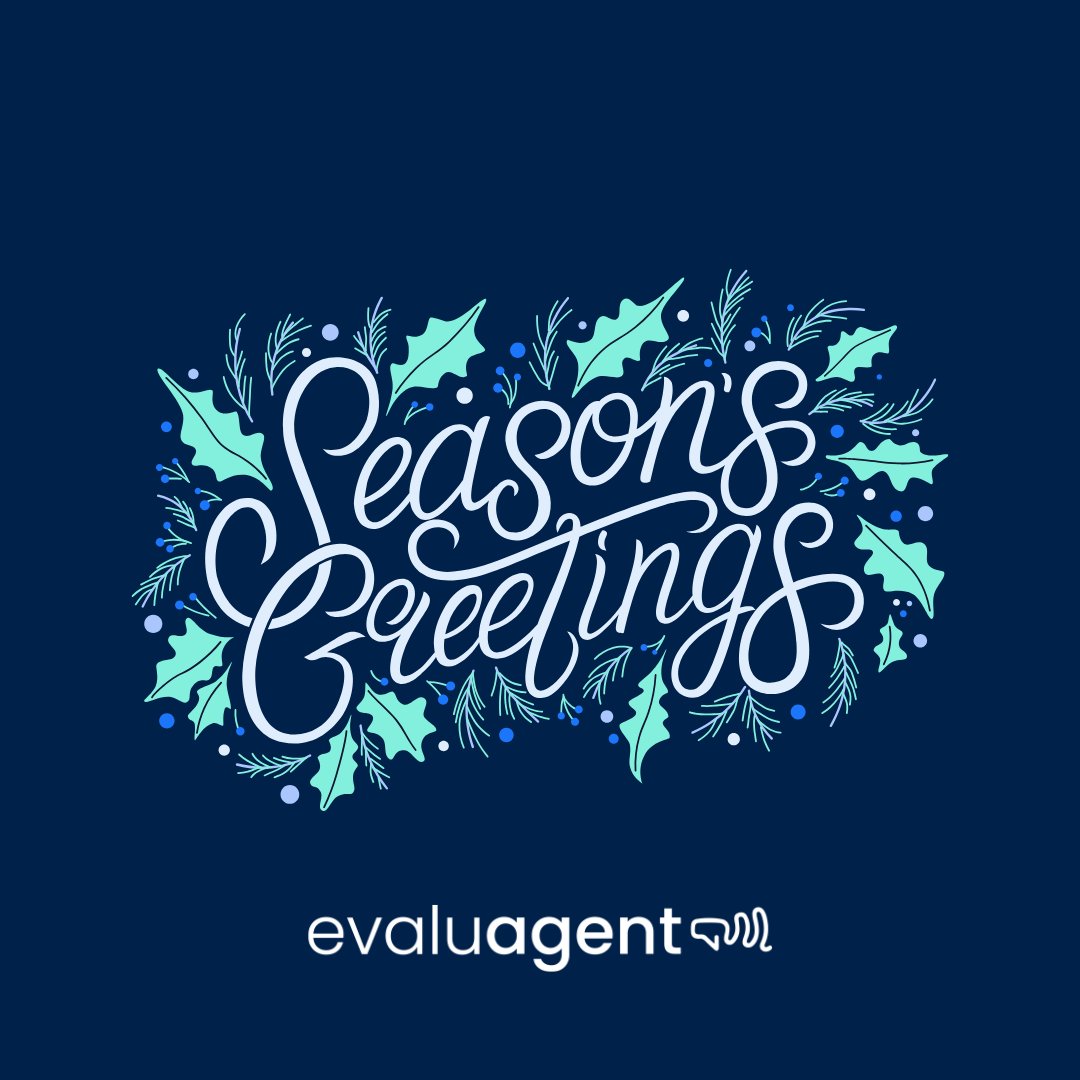 As 2024 draws to a close, all of us at evaluagent would like to take a moment to express our gratitude to our amazing customers, partners, and wider network. Thank you for being part of our journey this year! 💙