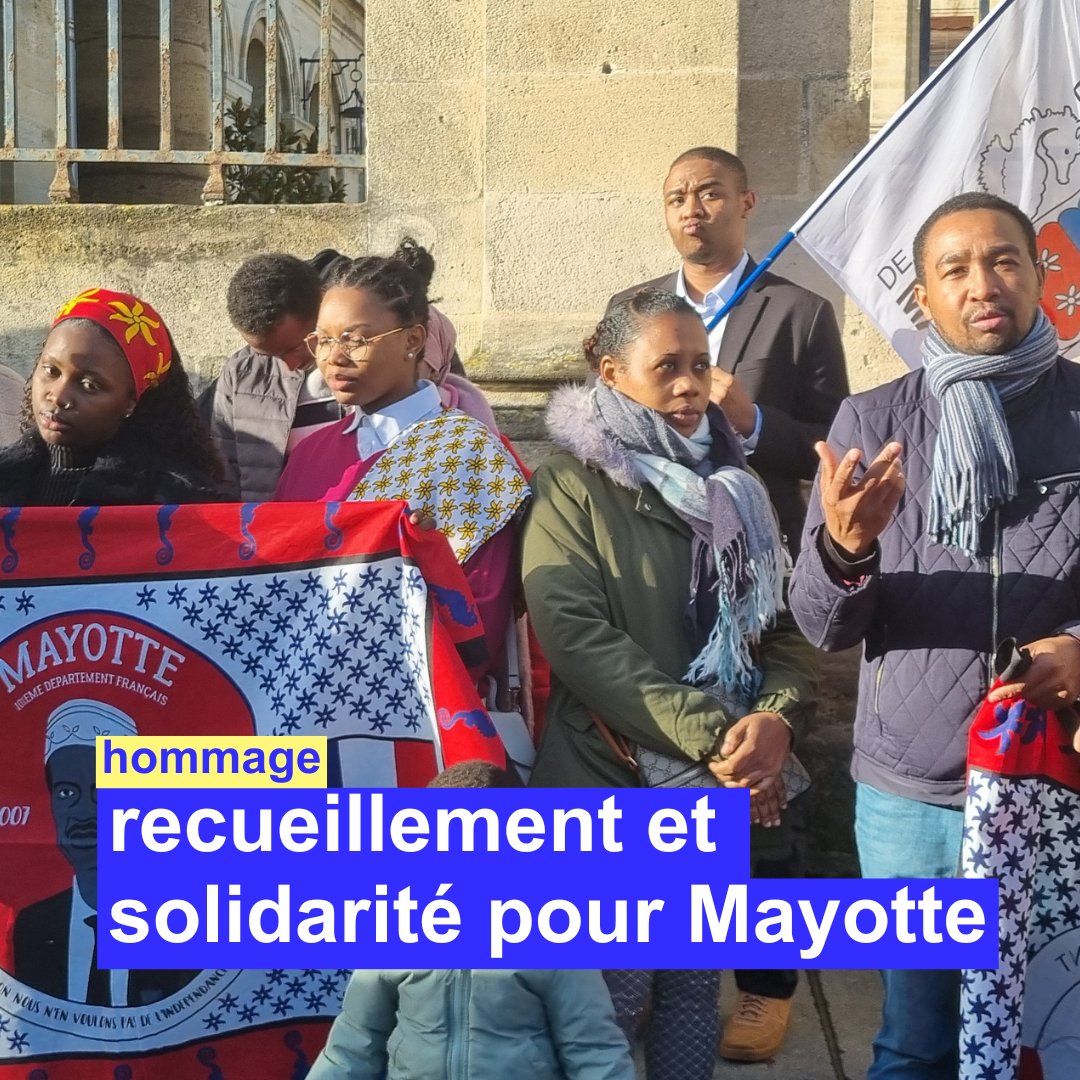 Bordeaux (@bordeaux) on Twitter photo đŽ Hommage national aux victimes du cyclone Chido Ă  Mayotte
De nombreux Bordelais se sont regroupĂ©s ce matin pour rendre hommage aux victimes mahoraises. Le passage du cyclone Chido a provoquĂ© d'innombrables disparitions et blessĂ©s, encore difficilement quantifiables, et la đŽ Hommage national aux victimes du cyclone Chido Ă  Mayotte
De nombreux Bordelais se sont regroupés ce matin pour rendre hommage aux victimes mahoraises. Le passage du cyclone Chido a provoqué d'innombrables disparitions et blessés, encore difficilement quantifiables, et la