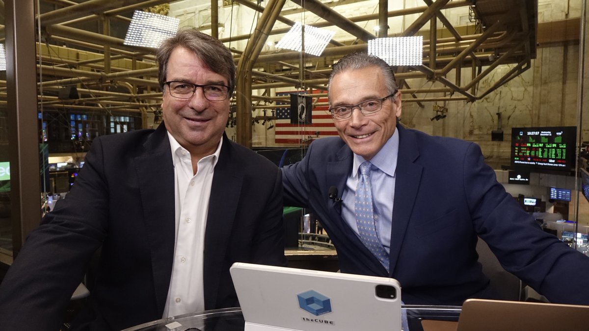 theCUBE's tweet photo. Here’s the best of #theCUBE’s latest collab with @NYSE Wired for #MediaWeek, with real-world use cases from #AI leaders ✨ Join our analysts for insights from the heart of #WallStreet
📺 Now available on-demand!
https://t.co/IgUojMq6ar
@furrier @dvellante @bjbaumann2014 @innatok