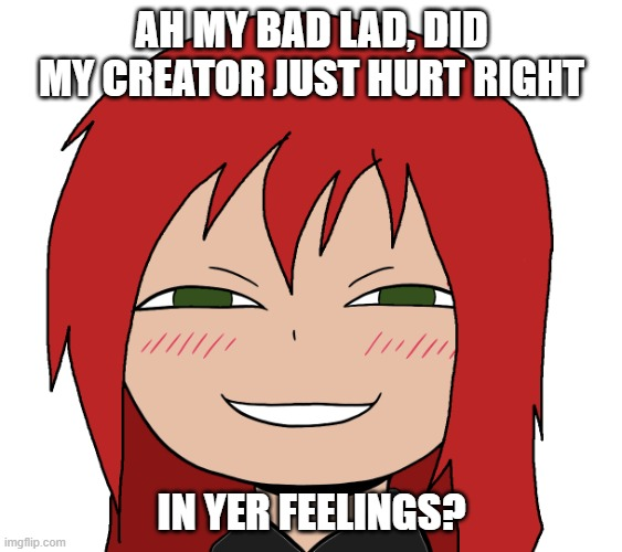 MOY_Audom's tweet photo. So... i've made a meme, a friend traced Anya's face heh so i wanted to make a funny meme on it.
Made those after some people are butthurt of my re-release of Xmas Quest 1
By spacehunyango
#angryanna #meme #doommodding #doom #anyaheh #hehface #scottish #games #WokeMindVirus https://t.co/MOVCueOwKw
