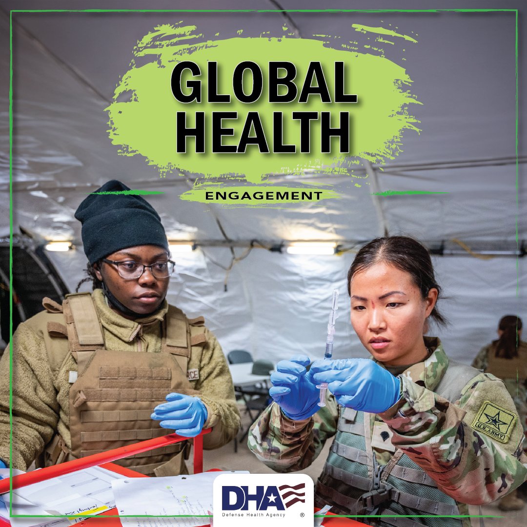 Global health security has never been more critical to the well-being of the United States. Throughout December, we will promote the importance #GlobalHealthEngagement and our efforts to protect the health of our forces. Learn more: health.mil/GHE