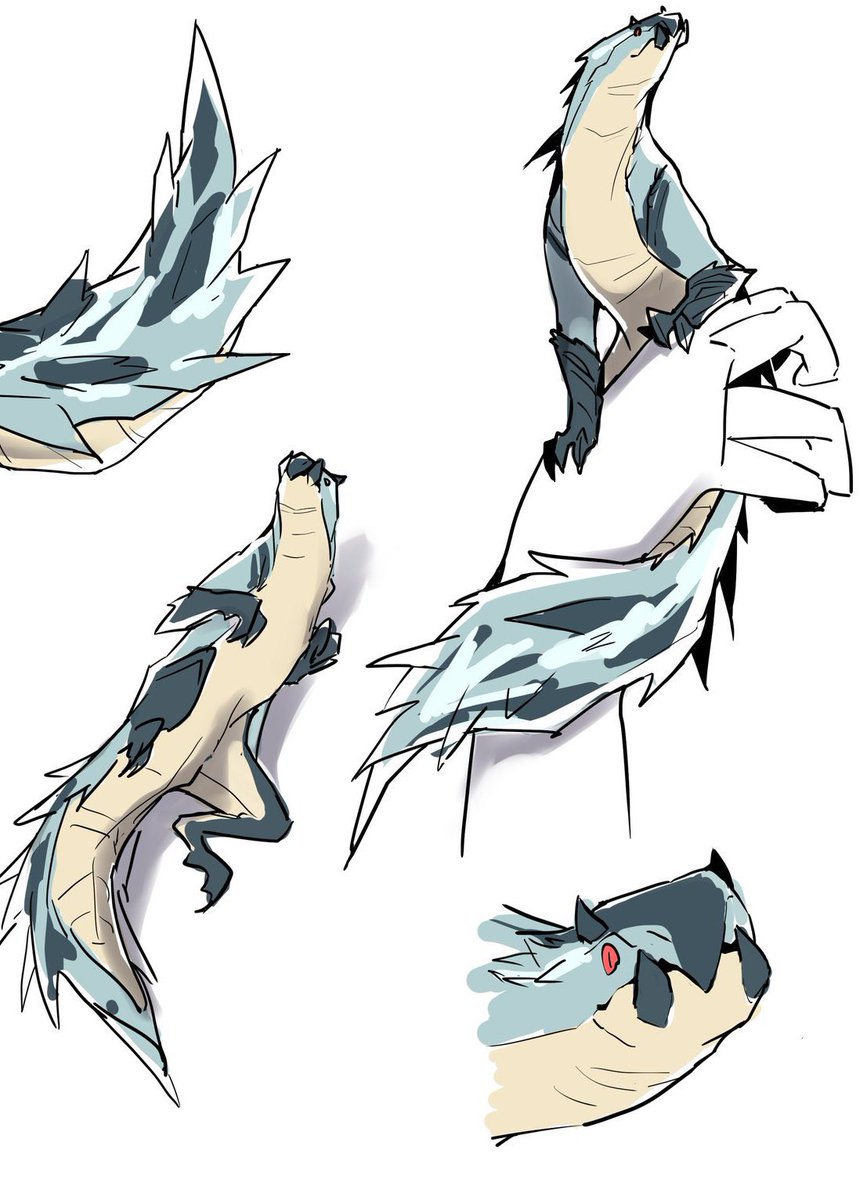 torin_OwO's tweet photo. モンハンの話ばっかもアレだし昔描いた絵でもあげるか https://t.co/sCKw1C1f2V