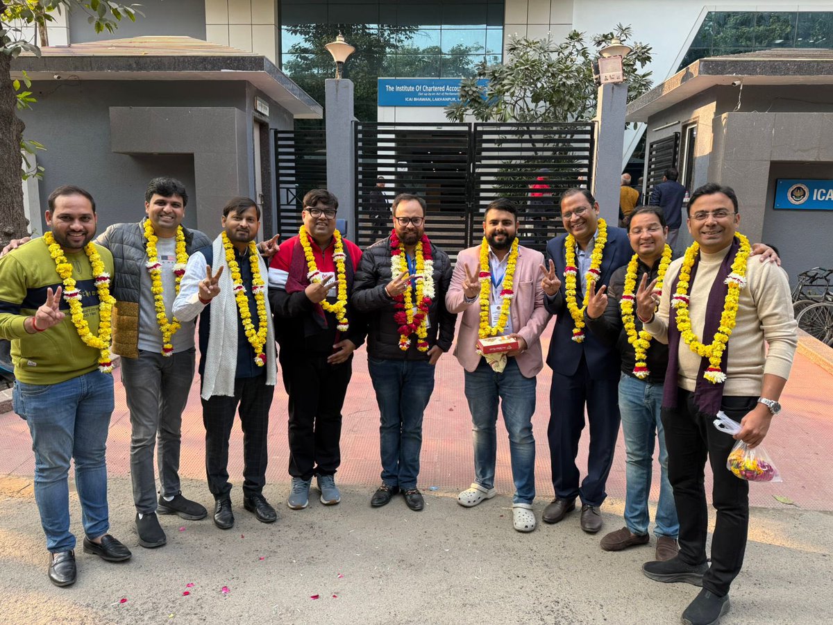 Congratulations to CA Agarwal Rohit Ruwatia for Central Council Elections of ICAI <a href="/ruwatiaofficial/">CA. (Dr). ROHIT RUWATIA AGARWAL 🇮🇳</a> 
#ARR #Centralcouncil #ICAI