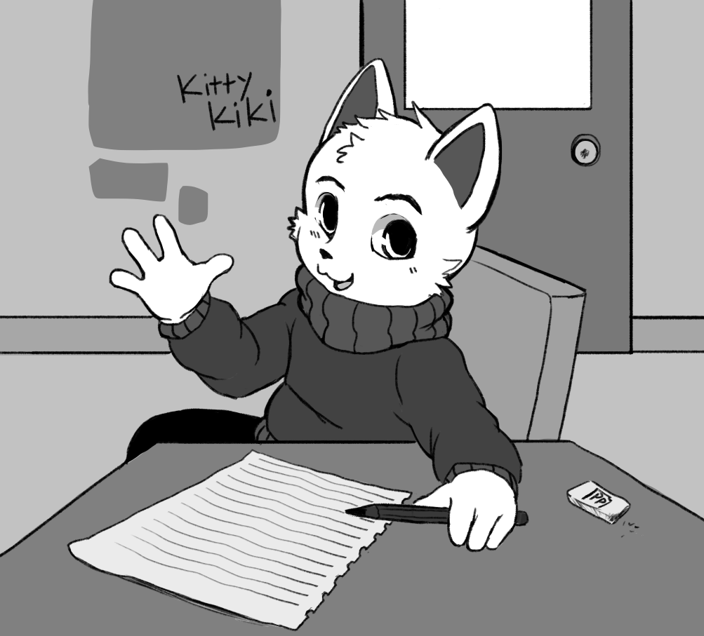 Fun little gift art for an art buddy on instagram. <3