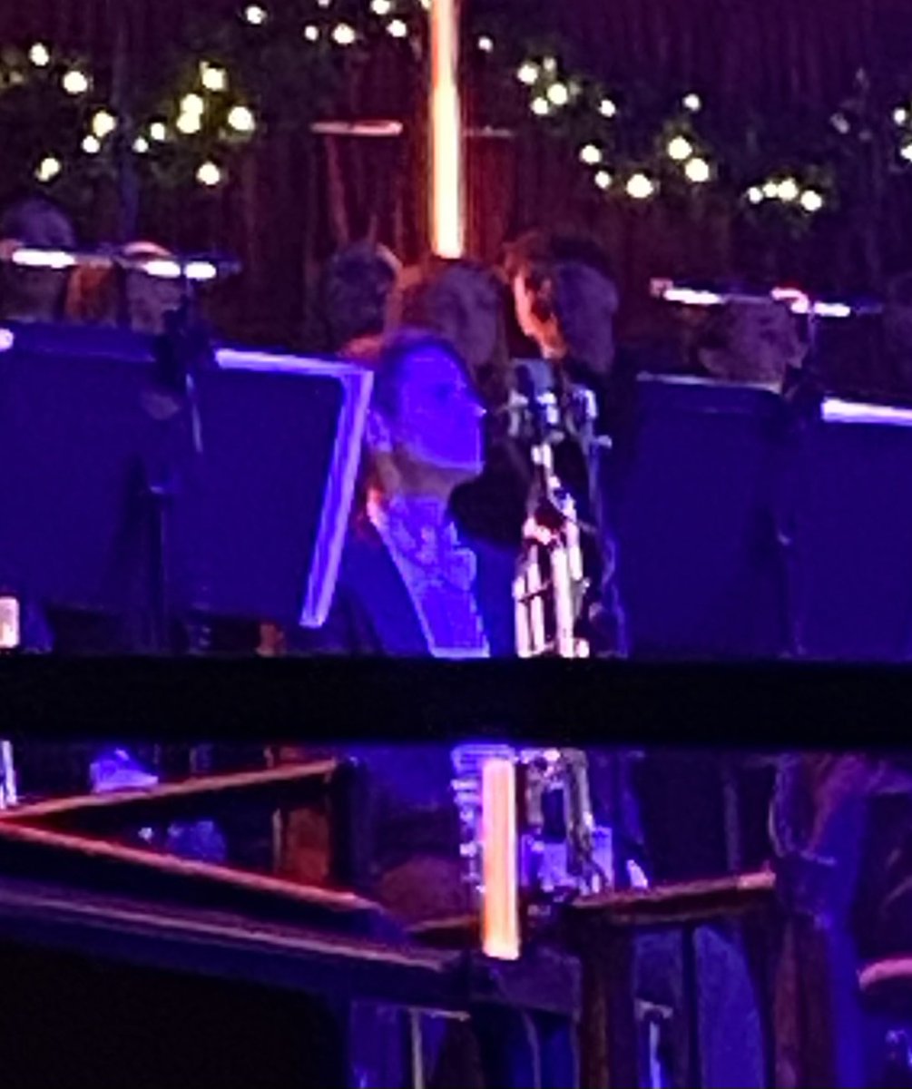 This chap on the trombone deserves a special mention after the interview as he sways along to every tune regardless #rahchristmas #rah