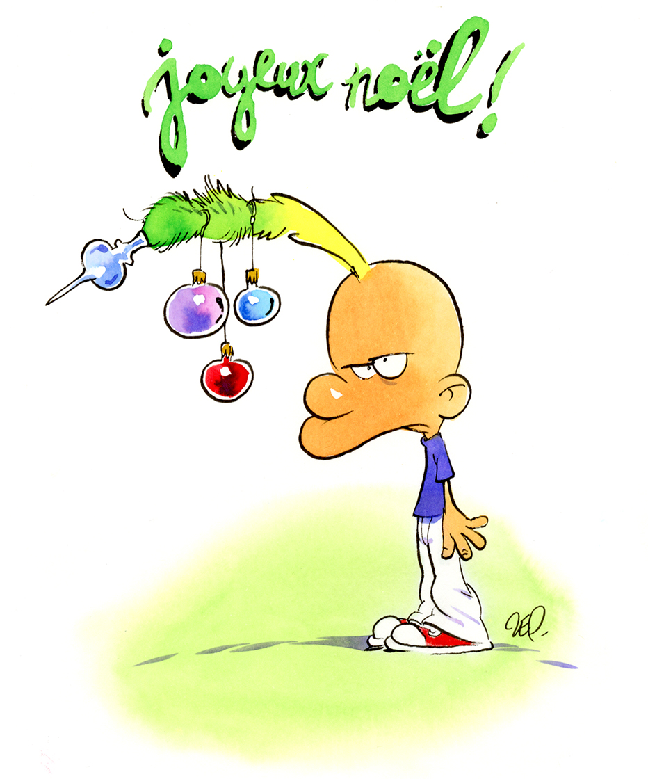 Titeuf (@titeuf) on Twitter photo Joyeux Noël... 😐 Joyeux Noël... 😐
