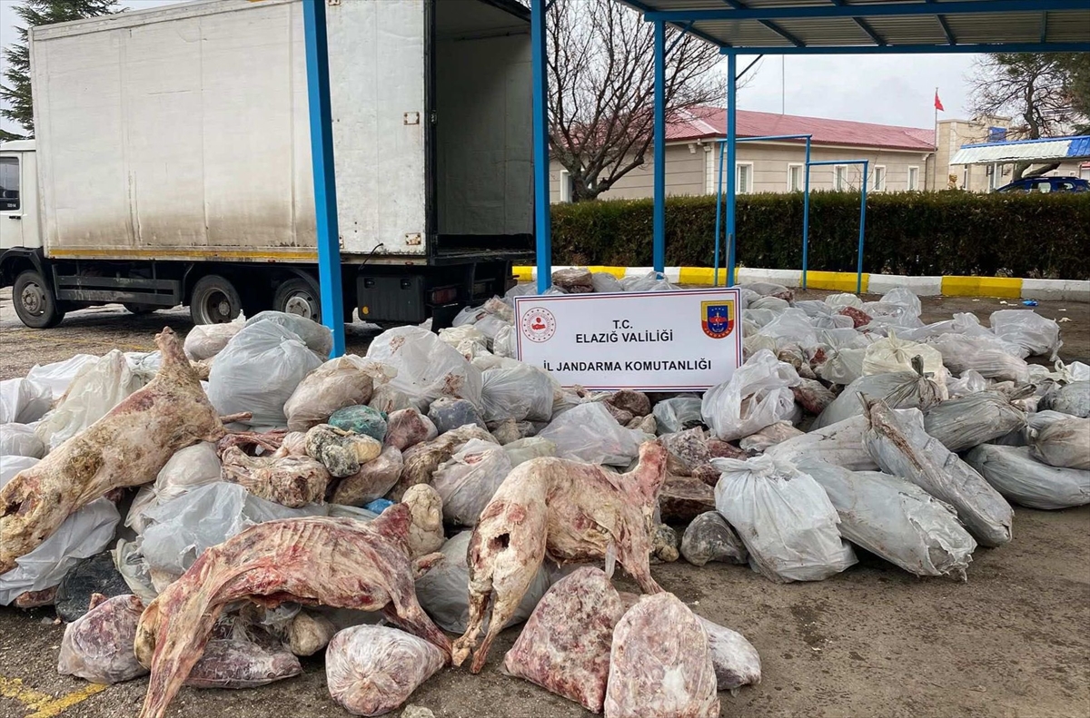 gundemedairhs's tweet photo. Elazığ'ın Kovancılar ilçesinde kamyon kasasında 5 ton 880 kilogram kaçak et ele geçirildi. https://t.co/gTXjCwZF6D