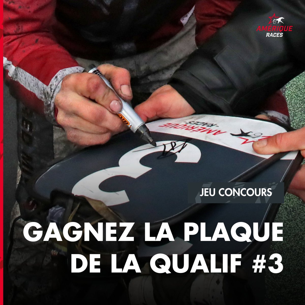 AmeriqueRaces's tweet image. 🎁 𝗝𝗘𝗨 𝗖𝗢𝗡𝗖𝗢𝗨𝗥𝗦 - Gagnez la plaque dédicacée du lauréat du Critérium Continental - Amérique Races Q3

❤️ Follow @AmeriqueRaces &amp;amp; @LeTrot 
🔁 RT ce post

Tirage au sort vendredi 27 décembre