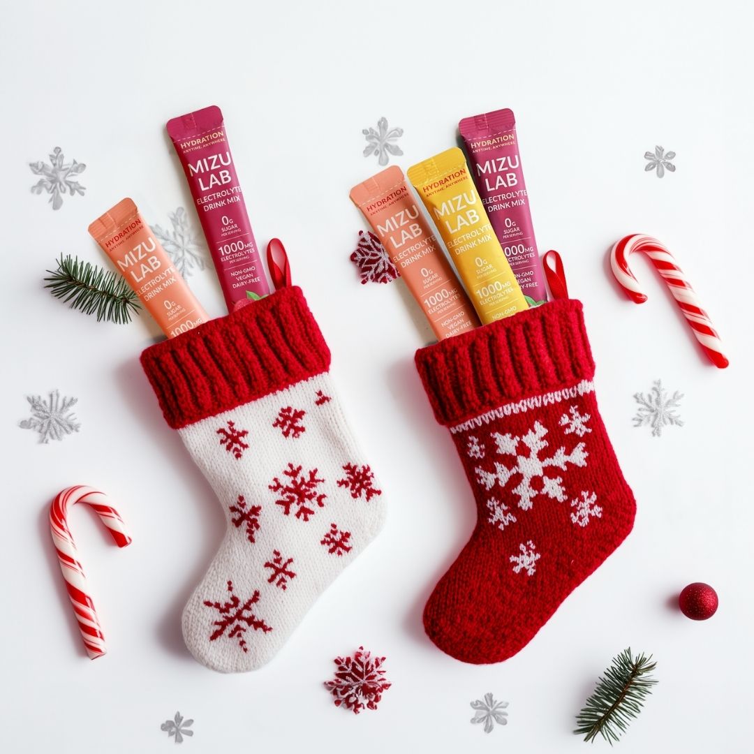 Looking for the perfect stocking stuffer? 🎄 Our electrolyte drink mixes make the ultimate gift for hydration and flavor!