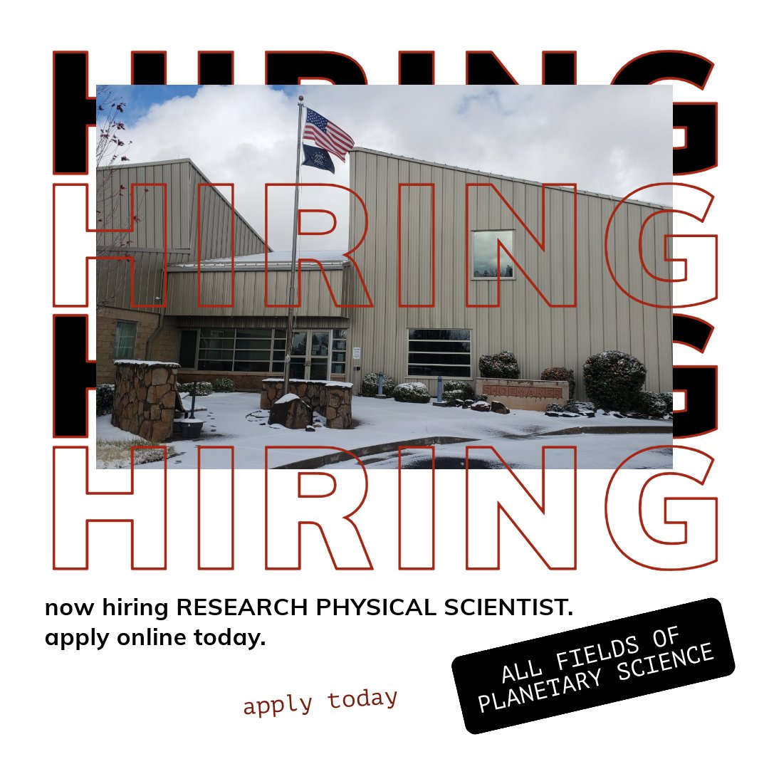 USGS_AstroGeo's tweet photo. Apply soon! The application window will close shortly, so make sure you have all of your documents complete as soon as possible! #JobAlert #FedJobs #FedHiring #NowHiring #Hiring
https://t.co/g4tWcEDsCL https://t.co/NFCL327ni1
