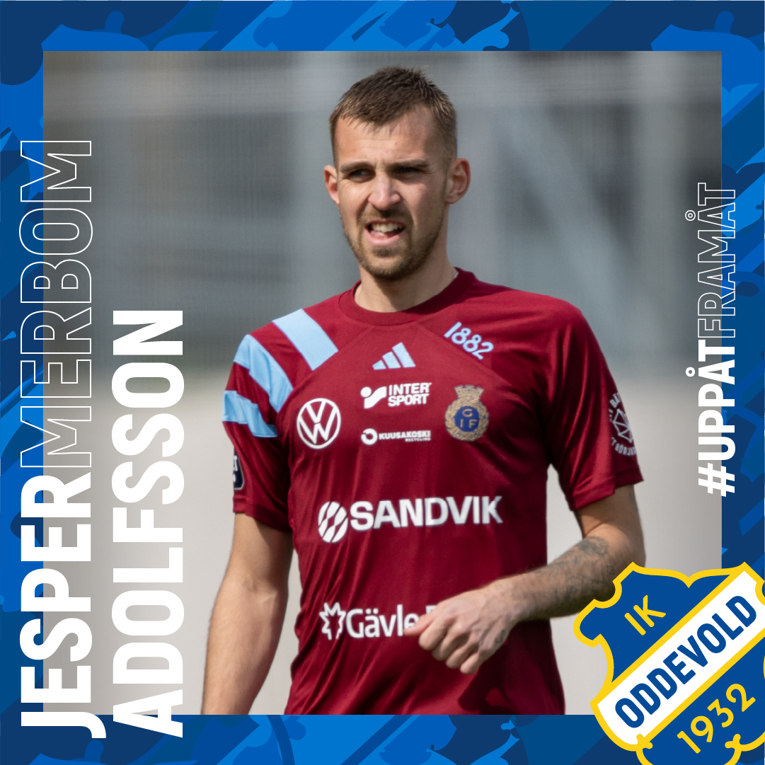 Årets julklapp är Jesper Merbom Adolfsson! 🎅
Läs mer om vårt nyförvärv på oddevold.se
#uppåtframåt #oddevold #superettan