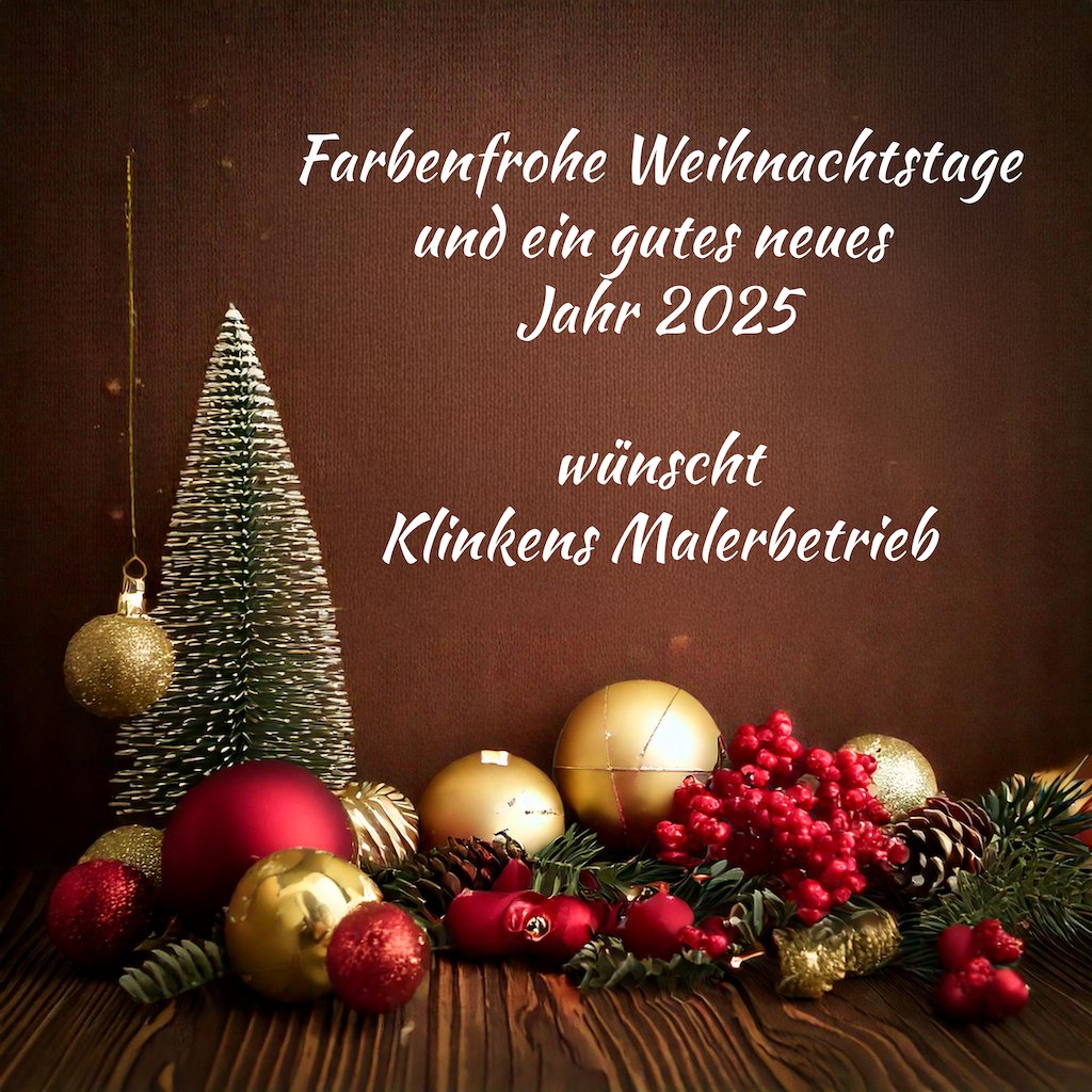 Besinnliche Weihnachten und alles Gute für 2025! 🎄