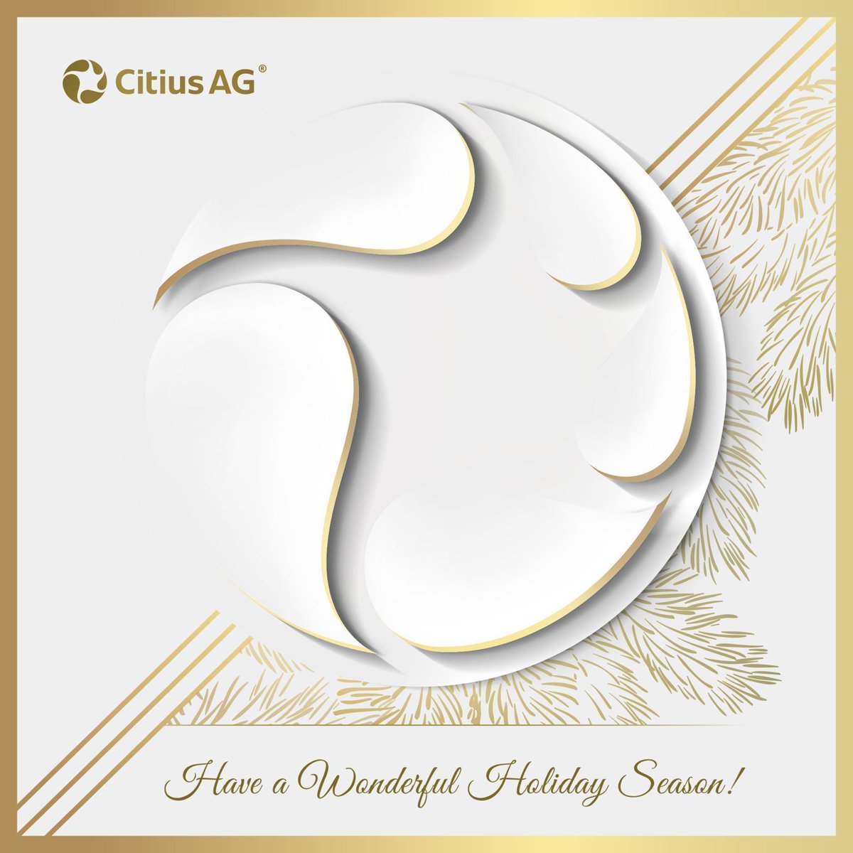 ✨ Wishing you a joyful holiday season from all of us at Citius AG!

Thank you for being part of our journey, here’s to a bright and successful 2025! 🎄✨ 

#RealEstate #CitiusAG #CitiusAdvisoryGroup #CorporateRealEstateAdvisors #Christmas #NewYear