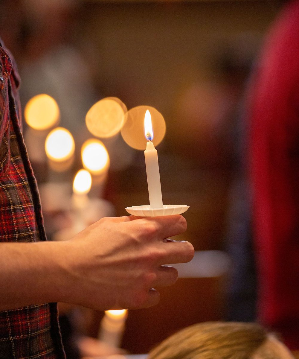 Christmas Eve is almost here! Join us tomorrow evening at 3 PM and 5 PM as we celebrate the birth of Jesus together by candlelight. ASL interpretation is available at the 3 PM service. Childcare available for infants and toddlers only. See you then!