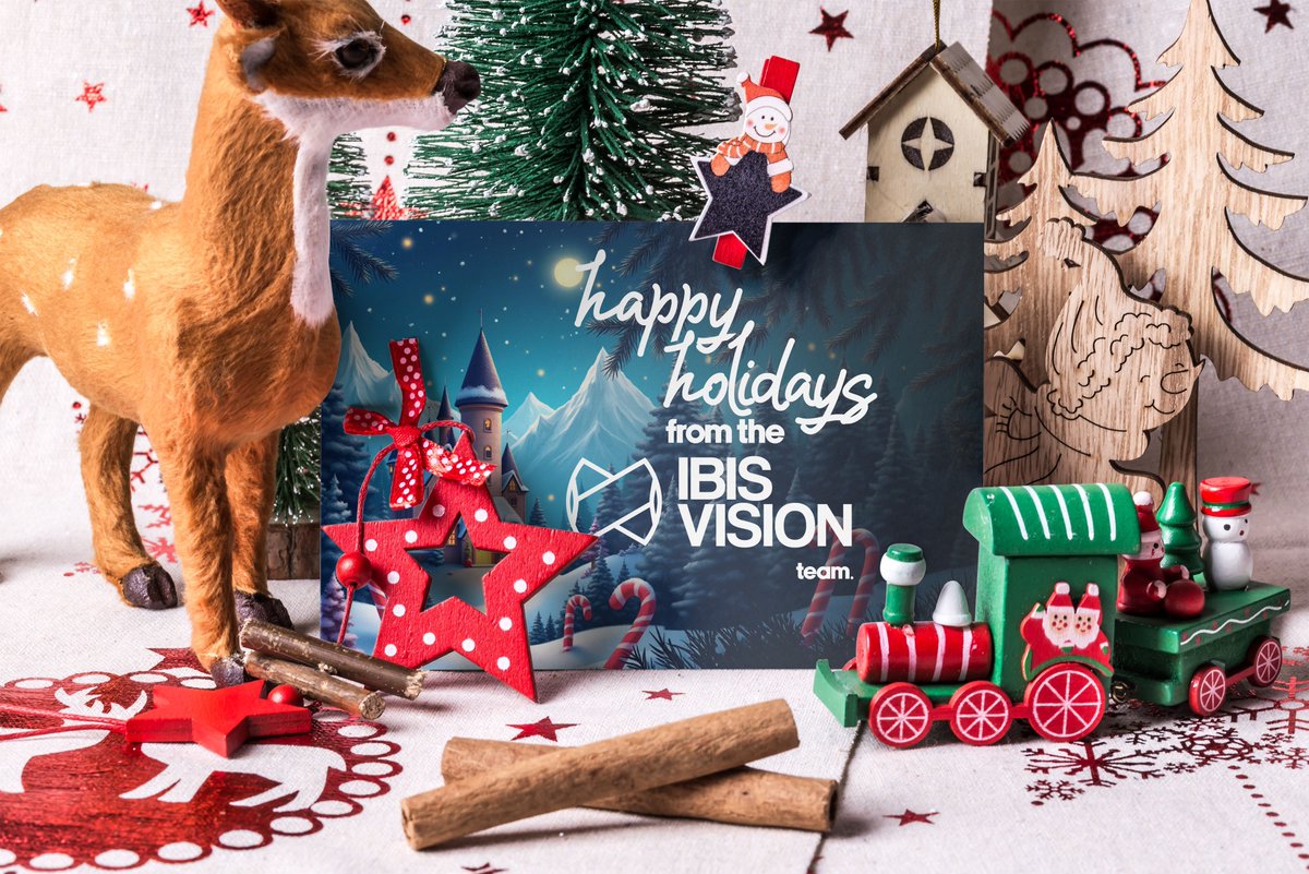 May your days be merry and bright! 

Wishing all of our customers, followers and partners a joyful festive season. Happy holidays from everyone at IbisVision. 

🎄
