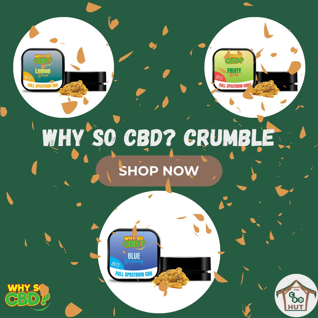 the_cbd_hut_'s tweet photo. ❄️ Let It Snow with Why So CBD Crumble! ❄️
🎁 Give yourself the gift of relaxation this season! 🎁
✨ Shop now and elevate your festive moments with Why So CBD Crumble!
https://t.co/OqW2Xs5HBx
#WhySoCBD #CBDCrumble #HolidayVibes #FestiveCBD #CBDGifts #DabInStyle #CBD https://t.co/uBrbAuC1bc