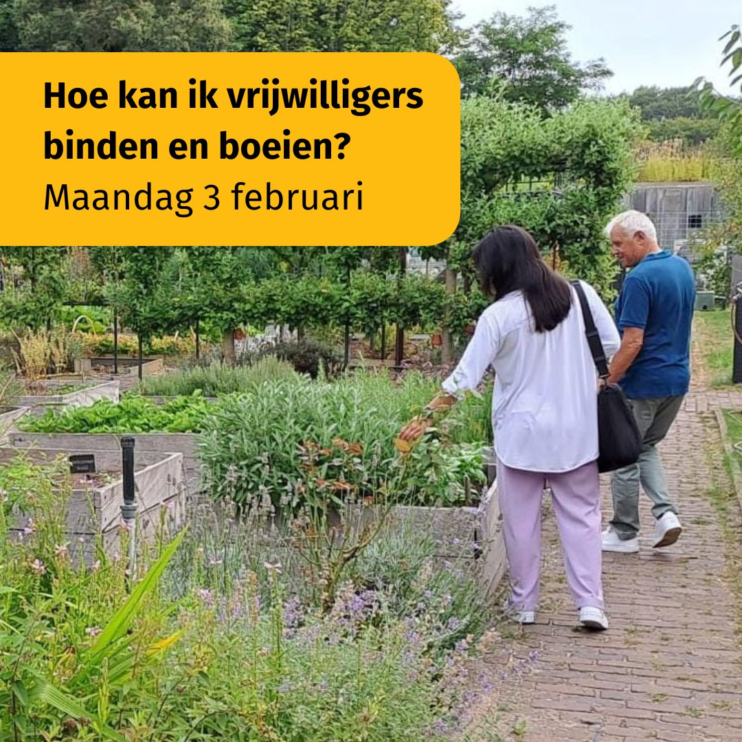 𝐃𝐨𝐞 𝐦𝐞𝐞 𝐦𝐞𝐭 𝐝𝐞 𝐨𝐧𝐥𝐢𝐧𝐞 #𝐰𝐨𝐫𝐤𝐬𝐡𝐨𝐩𝐬
Je begint een #buurtinitiatief om de wijk beter, groener, gezonder, gezelliger te maken. Daarover bieden we op 27 januari t/m 3 februari 5 gratis  online workshops. We delen graag de #praktijktips en #voorbeelden.