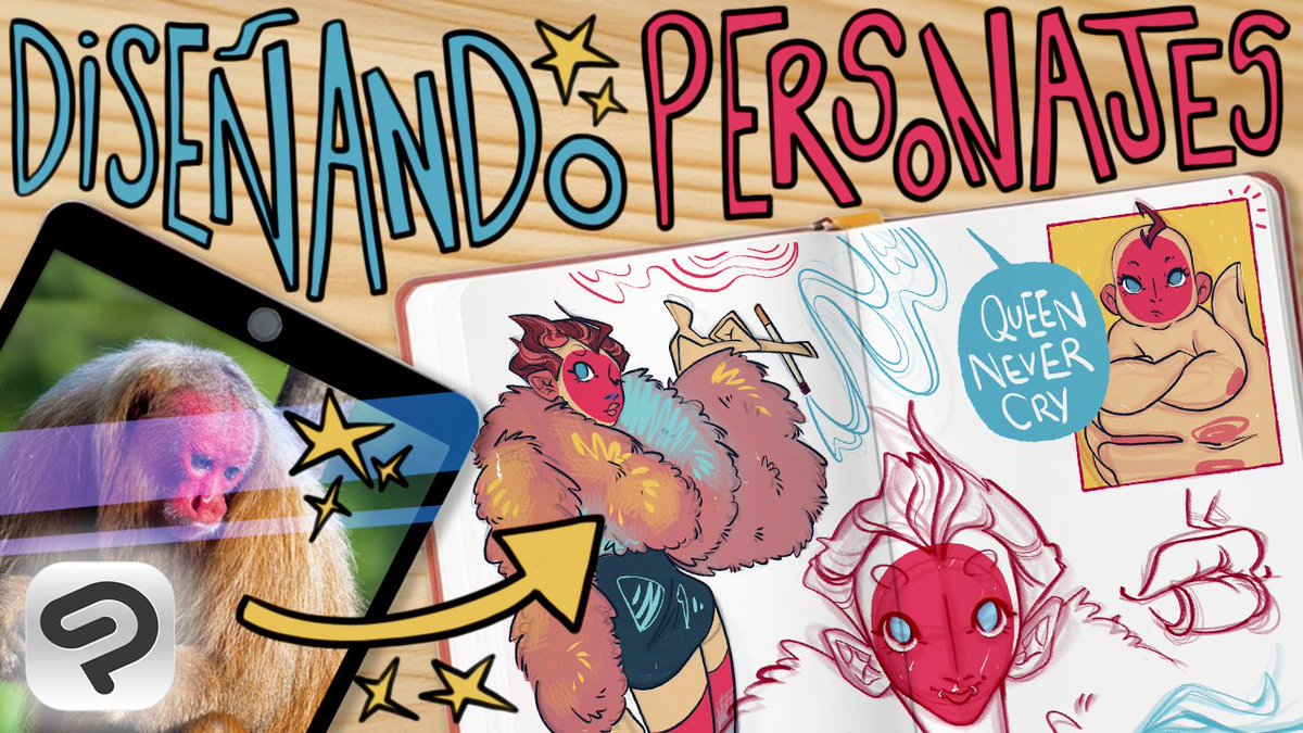 ¡NUEVO VÍDEO! He diseñado 4 personajes basándome en animales extraños. Y la verdad es que creo que ha quedado bastante chulito.
youtu.be/r7Idd45QgRo