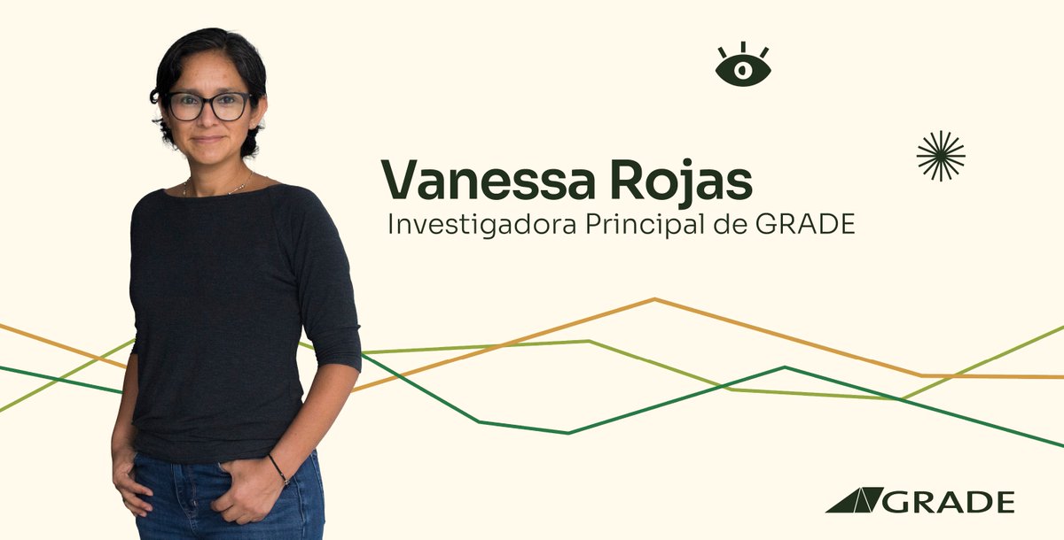 GRADE (@gradeperu) on Twitter photo Tenemos la alegría de anunciar el nombramiento de <a href="/vanerojas_2/">Vanessa Rojas Arangoitia</a> como Investigadora Principal de GRADE. Su trabajo aborda temas de transiciones educativas, bienestar infantil, calidad educativa, relaciones de poder e infancia. ¡Felicitaciones Vanessa! grade.org.pe/investigadores… Tenemos la alegría de anunciar el nombramiento de <a href="/vanerojas_2/">Vanessa Rojas Arangoitia</a> como Investigadora Principal de GRADE. Su trabajo aborda temas de transiciones educativas, bienestar infantil, calidad educativa, relaciones de poder e infancia. ¡Felicitaciones Vanessa! grade.org.pe/investigadores…