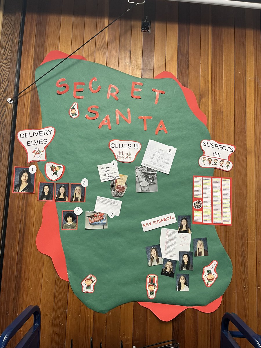 Secret Santa was a huge success!! Thank you to all the members &amp; teachers that participated. It was a great week spreading Christmas cheer 🎅🏼