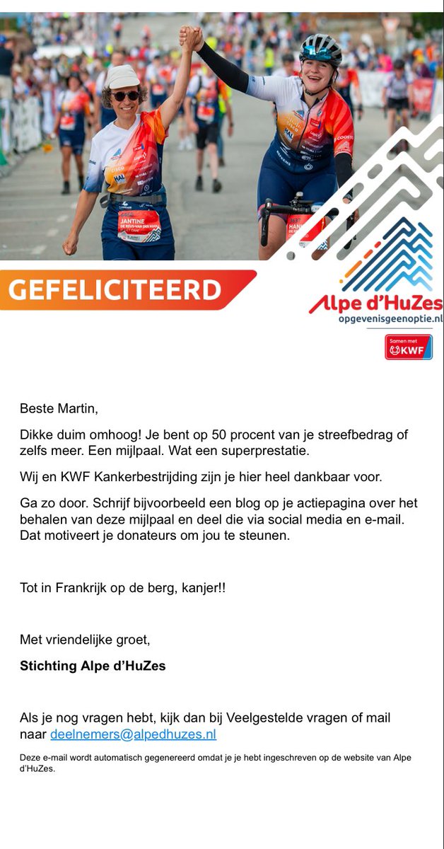 Denk je van ik help hem om zijn streefbedrag te halen? 

Klik op de link en ik ben je zeer dankbaar!

opgevenisgeenoptie.nl/s/15174/32414/t