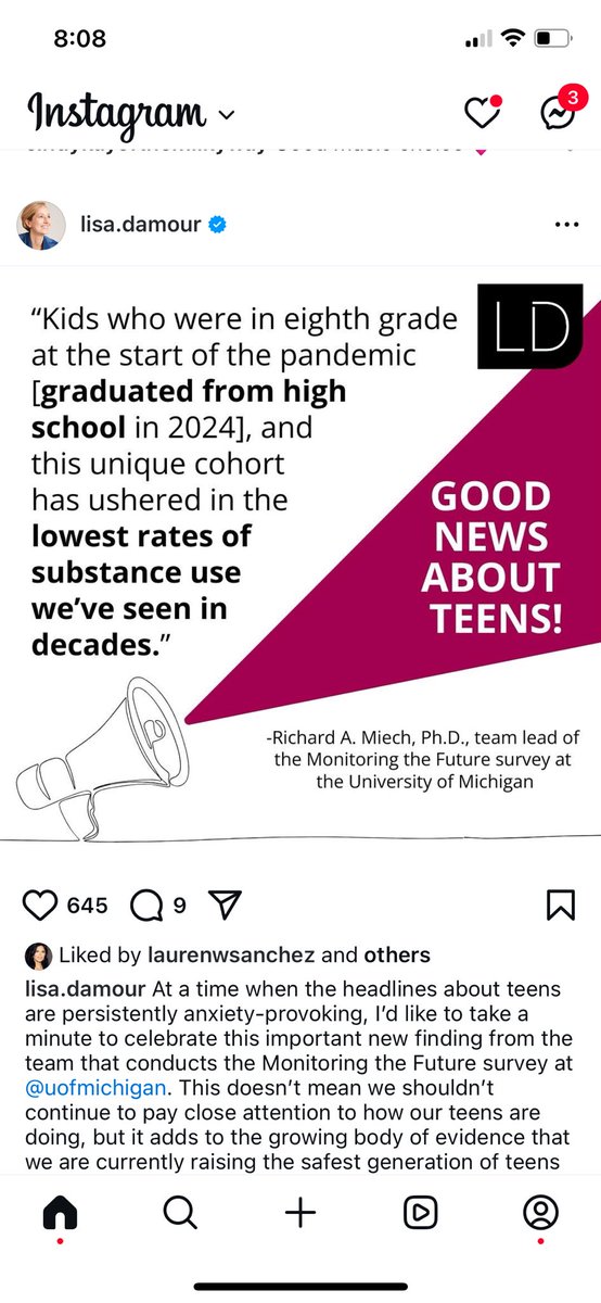 Good news about teens!