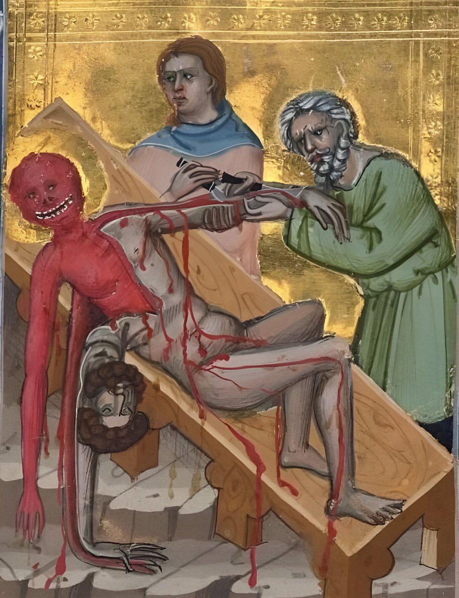 Los P30RES métodos de T0RTUR4 en la historia de la humanidad...

⚠️(NO abras este hilo si eres sensible)⚠️ 

1. El desollamiento es un método de t0rtur4 y/o ejecución lenta y dolorosa en el que se quita la piel del cuerpo. Generalmente, se intenta mantener intacta la parte de