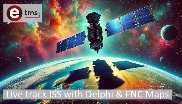 tmssoftware (@tmssoftwarenews) on Twitter photo Check this <a href="/EmbarcaderoTech/">Embarcadero Tech</a> blog article explaining how you can live track the ISS Internation Space Station and visualize it via TMS FNC Maps: blogs.embarcadero.com/how-to-live-tr…
Full source code in GitHub repo for both native & (TMS WEB Core) web client app! Check this <a href="/EmbarcaderoTech/">Embarcadero Tech</a> blog article explaining how you can live track the ISS Internation Space Station and visualize it via TMS FNC Maps: blogs.embarcadero.com/how-to-live-tr…
Full source code in GitHub repo for both native & (TMS WEB Core) web client app!