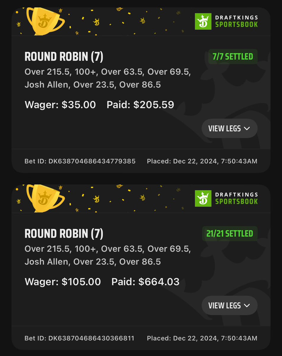 _SRB1389's tweet photo. @CodyBrownBets also thanks for the betting intel in your email, I cooked these RR’s https://t.co/fpdoTVtETc
