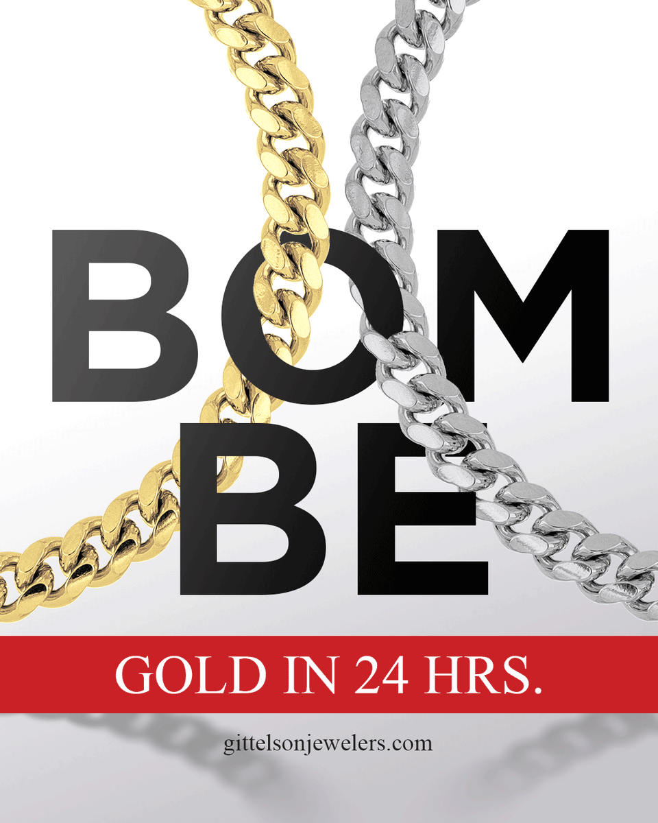 GittelsonJewel's tweet image. ✨Gittelson Jewelers is your go-to for GOLD chains and jewelry! 🌟 With our unparalleled sourcing ability, we can bring in the gold chain or fine jewelry piece of your choice in just 24 hours!

Call Now: gittelsonjewelers.com

#gittelsonjewelers #GoldOvernight #LuxuryDelivered