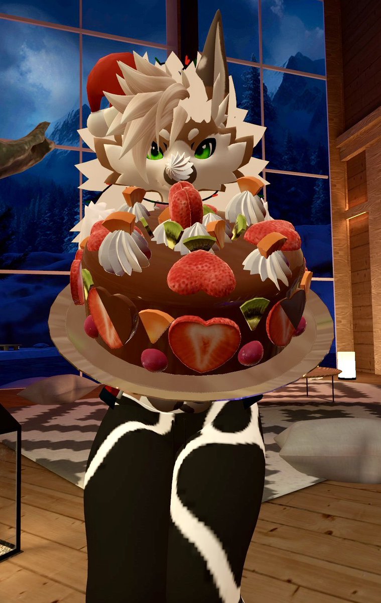 EAO_MAN's tweet photo. A Sweet Puppy Baked A Sweet Cake For The Holidays. 
I Think She Got Some On Her Nose Though; Should I Tell Her-? https://t.co/MNf99nY777