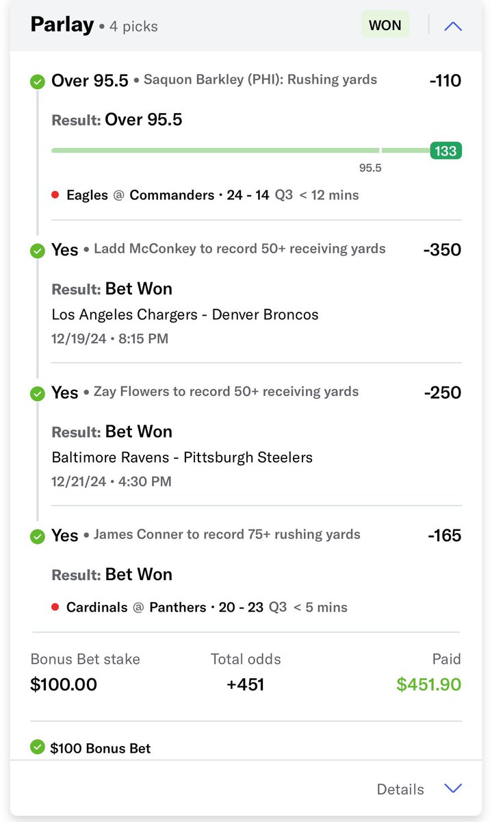 _SRB1389's tweet photo. @CodyBrownBets Thank you Cody https://t.co/OimVLJzdmO