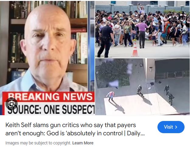 LanceASchart's tweet photo. @RepKeithSelf And yet your response to 7 innocent people being murdered in the #AllenStrong mass shooting in #TX03 was to 1) tell people to pray more; and 2) introduce 11 pro-NRA bills.
Your "outrage" directed toward (ironically Christian forgiveness at Christmastime) is disingenuous at best! https://t.co/LzNBIsZt4N