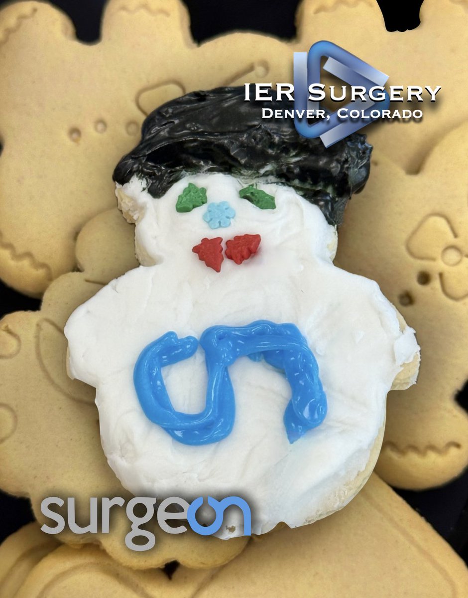 Philip Woodworth, MD FACS (@pawdwrth) on Twitter photo SurgeOn - Surgery Unified Snowman Cookie.
HCA Sky Ridge's Center for Robotic Surgery set-up cookie making supplies.
My cookie was almost as good as the real SurgeOn App.
Institute of Esophageal and Reflux Surgery
HCA Healthcare
#Denver #Colorado <a href="/eso_institute/">Institute of Esophageal and Reflux Surgery</a> SurgeOn - Surgery Unified Snowman Cookie.
HCA Sky Ridge's Center for Robotic Surgery set-up cookie making supplies.
My cookie was almost as good as the real SurgeOn App.
Institute of Esophageal and Reflux Surgery
HCA Healthcare
#Denver #Colorado <a href="/eso_institute/">Institute of Esophageal and Reflux Surgery</a>