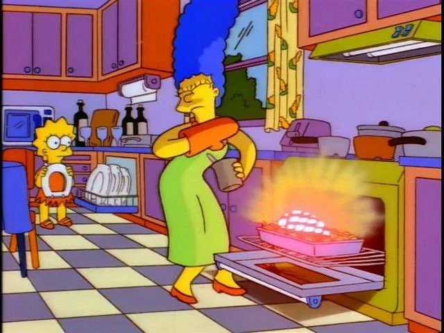 Criminalsimpson's tweet photo. Oh, good. That will give me time to add another coat of glaze to the ham. https://t.co/fMKmXvXlFN