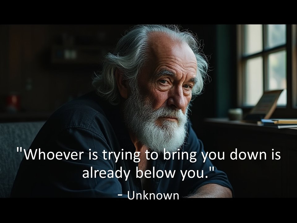 AStoicsScroll's tweet photo. Those who pull you down are already at the bottom; keep your stance elevated.
#stoicism #mondaymotivation https://t.co/wlahCVyZj6