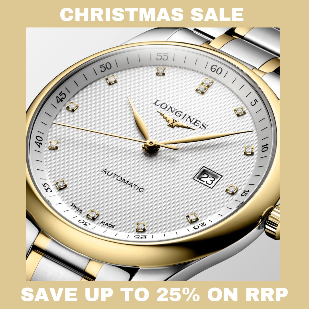 SWDwatches's tweet image. Longines watches: perfect for champions, cherished by connoisseurs. Make this Christmas magical with up to 25% off. Elegance in every second. 🏆🎄 
#Longines #TimelessGifts

tinyurl.com/4xsrpnxx