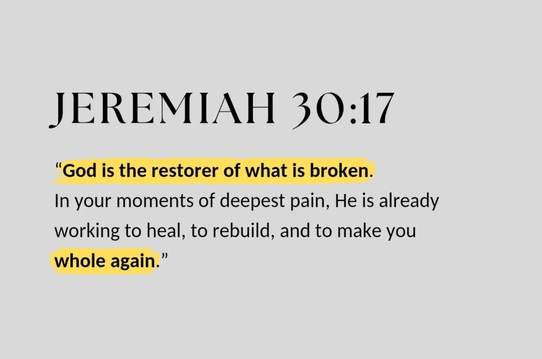 Holy__Bible1's tweet photo. Jeremiah 30:17 https://t.co/PcN2AZlA02