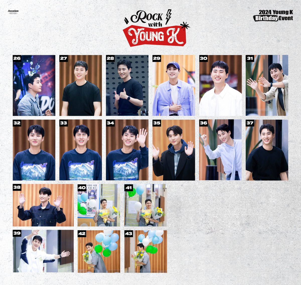 2024YoungKDay's tweet image. 𝟐𝟎𝟐𝟒 𝐘𝐨𝐮𝐧𝐠 𝐊 𝐁𝐢𝐫𝐭𝐡𝐝𝐚𝐲 𝐞𝐯𝐞𝐧𝐭
𝐂𝐀𝐅𝐄 &amp;amp; 𝐄𝐗𝐇𝐈𝐁𝐈𝐓𝐈𝐎𝐍
🎸𝗥𝗼𝗰𝗸 𝘄𝗶𝘁𝗵 𝗬𝗼𝘂𝗻𝗴 𝗞⚡️

액자 통판
2024.12.24 12:00pm
- 2025.01.10 12:00pm

🔗forms.gle/6oxzw8JyUg5Tqu…

RT추첨 액자(1명/국내)

#영케이 #YoungK
#락스타영케이탄신일 #ROCKSTAR_YOUNGK_DAY