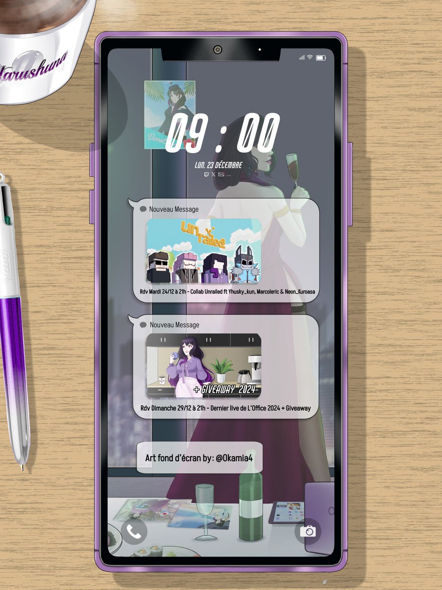 DERNIERE SEMAINE DE STREAM 2024 

Pour clôturer cette année 2024

L'Office aura sa dernière collab sur Unrailed avec 
<a href="/yhusky_kun/">Yhusky🦴- 🚔</a> <a href="/KuroasaNeon/">Neon Kuroasa | Vtuber & VComposer</a> <a href="/Marcoleric_/">Marcoleric</a>  !
JEUDI 21H

DIMANCHE 
DERNIER STREAM DE L'OFFICE 2024 AVEC UN GIVEAWAY DE KEYCHAIN !
RDV 21H ♥