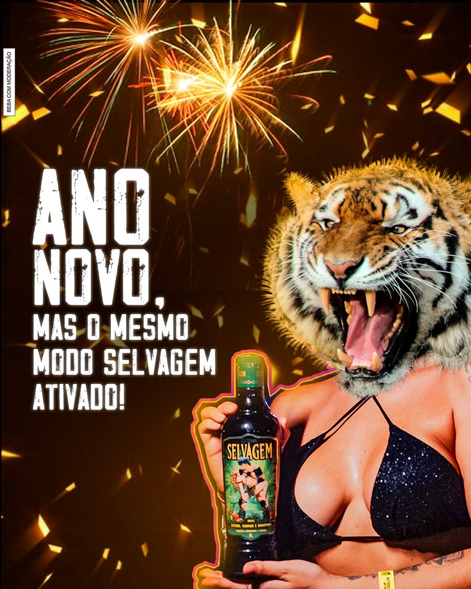 Um novo ano chegando aí, mas aquele modo selvagem mais que ativado, esqueeeece que é o mesmo!

Beba com moderação.

#catuabaselvagem #catuaba #modoselvagemativado #felizanonovo