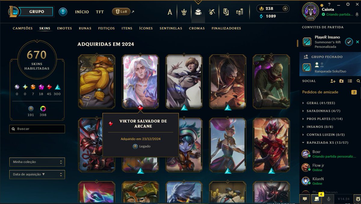 Obrigado RIOT