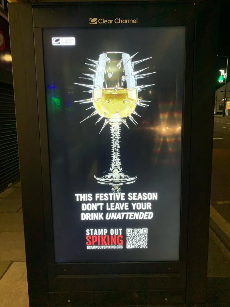 This festive season don’t spike people*