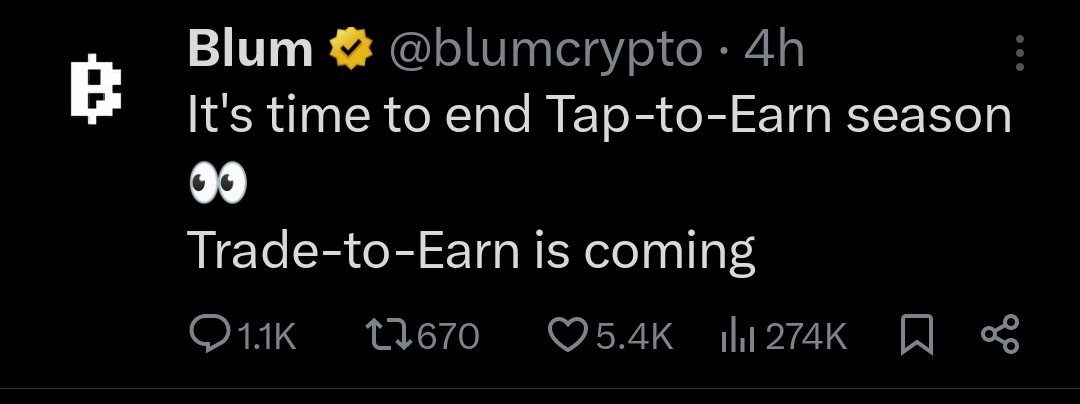 0xbananacutie's tweet photo. $BLUM Tap to earn will end soon .

TGE is coming.

Use all your tickets now and play the drop game .

#Blum is cooking 😳 https://t.co/6FBHRzvV0O