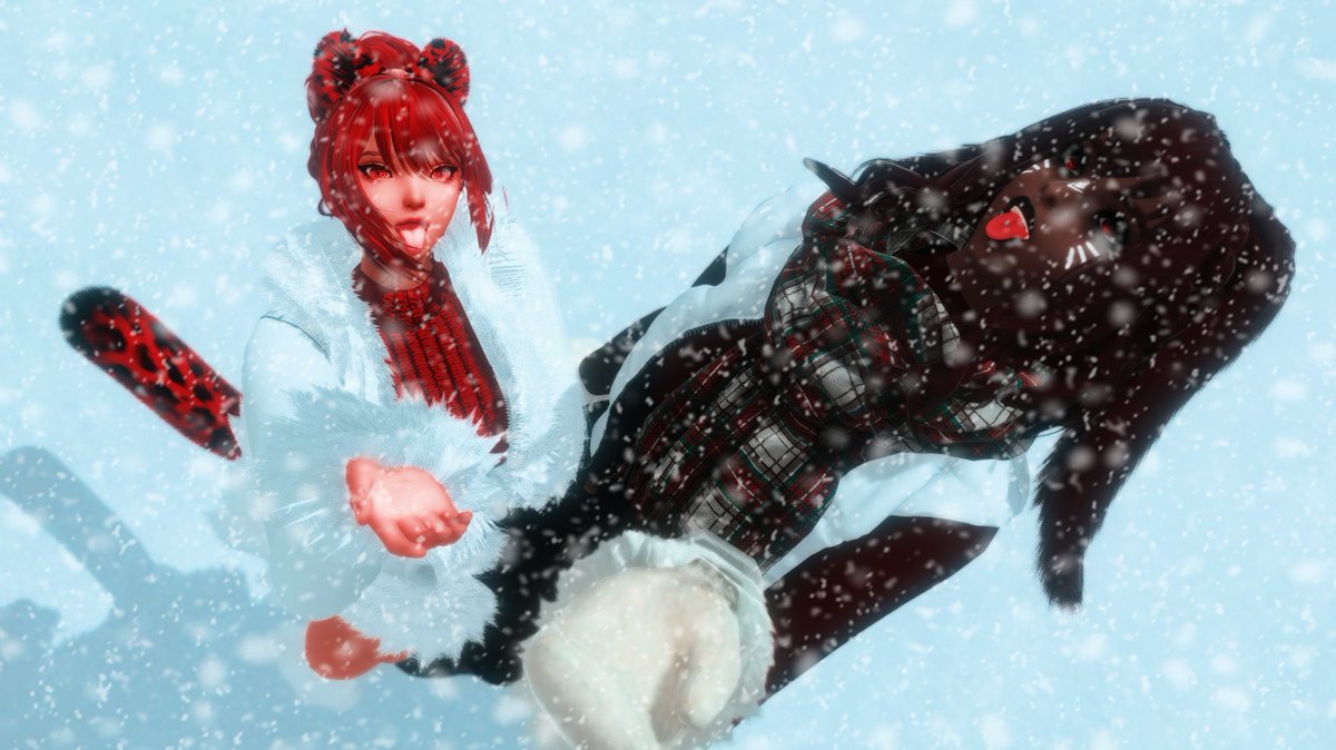 xivsakari's tweet photo. ❄️You can't help but let your inner child out when the snow falls! ❄️#finalfantasyxiv #ffxivmiqote #ffxiv #posecommunity #ffxivglamour #ffxivonlinescreenshotmiqote #ffxivmods #ffxivonlinescreenshot #edenstudio #runasweets #sakiposes Featuring @Samirah_ffxiv https://t.co/xGasrpW0cn