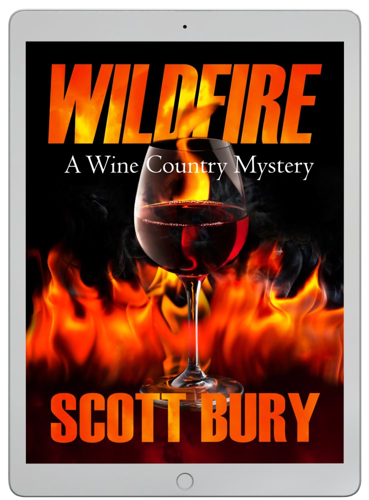 Never a   quiet moment' 5* reviews for WILDFIRE #wine country #mystery no. 1 on   Amazon bit.ly/Wildfire-zon
